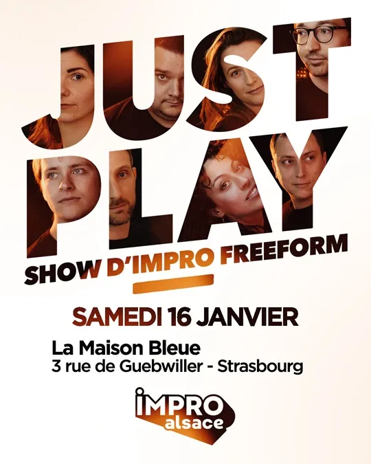 Show d&rsquo;IMPRO Alsace : Just Play