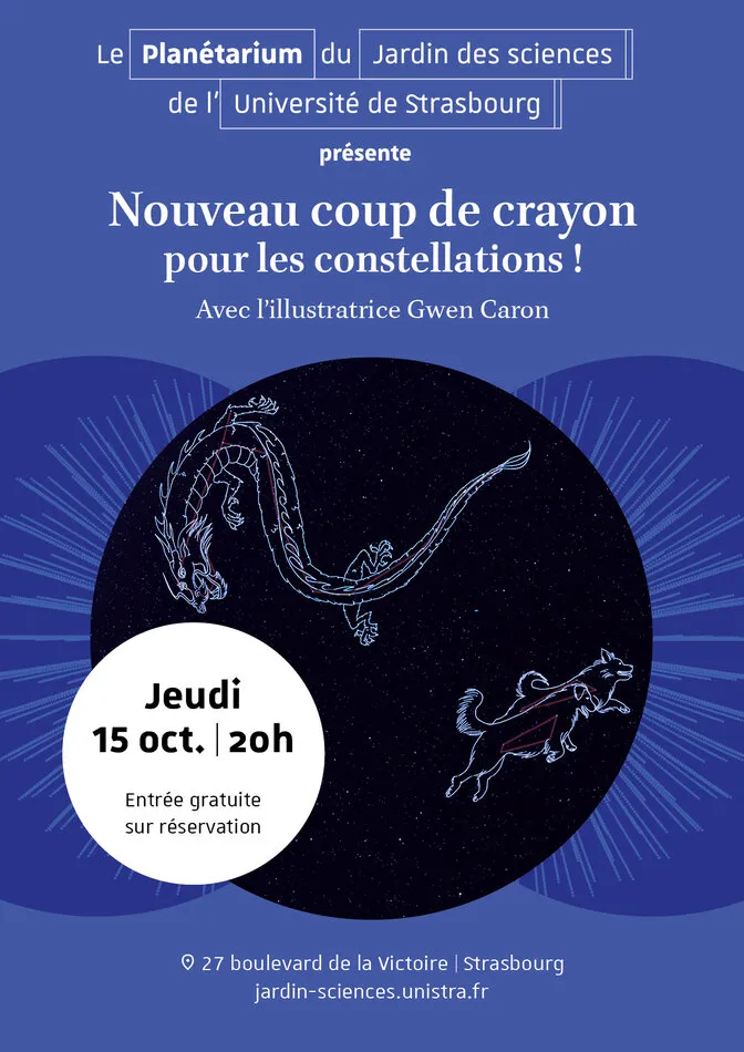 Nouveau coup de crayon pour les constellations !
