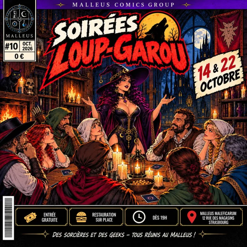 Soirée Loup-Garou au Malleus – Edition Halloween