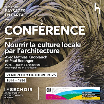 Conférence – Nourrir la culture locale par l’architecture