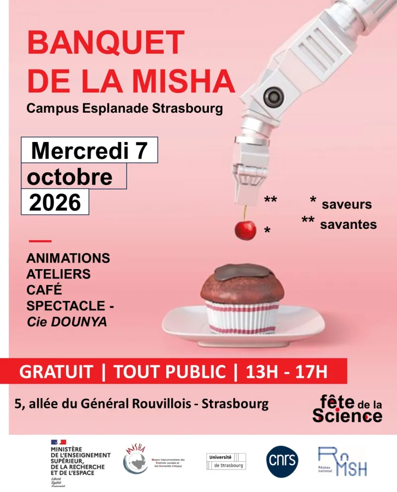 Banquet des sciences à la MISHA