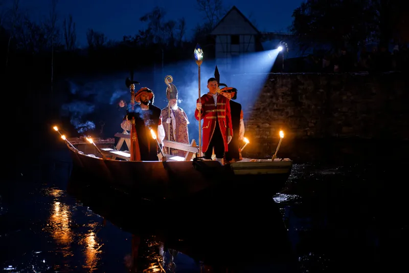 L&rsquo;arrivée de saint Nicolas