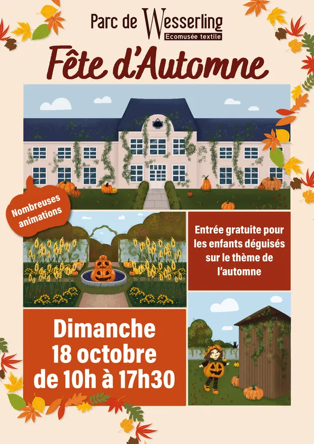 Fête d&rsquo;automne au Parc de Wesserling