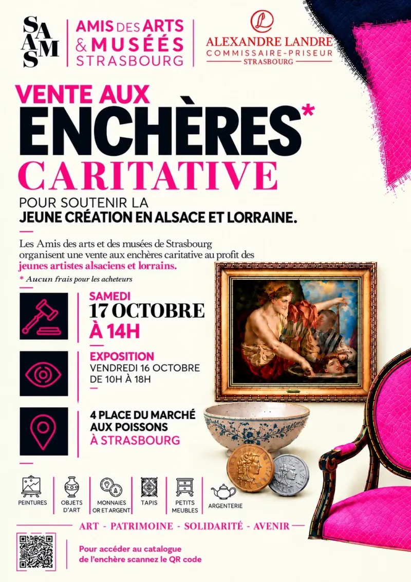 Grande vente aux enchères caritative