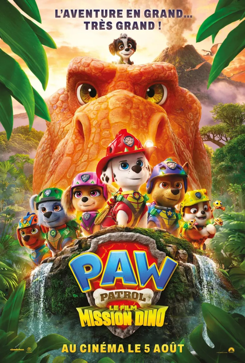 Cinéma à La Margelle : « La Pat&rsquo;Patrouille, le film : Mission Dino »