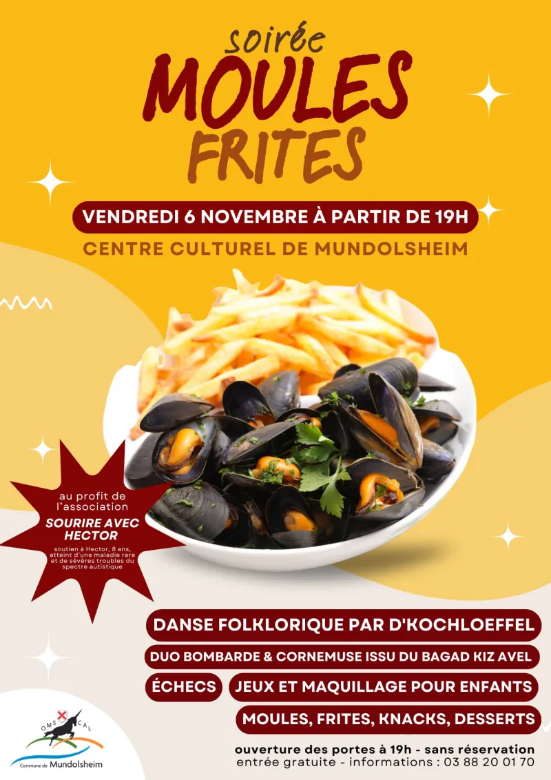 Soirée moules-frites 2026