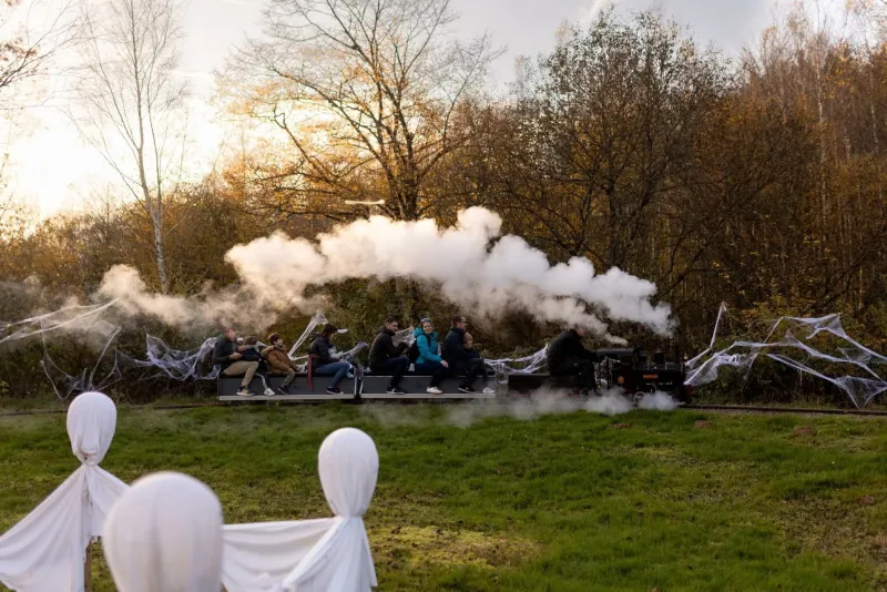 Le train fantôme d&rsquo;Halloween