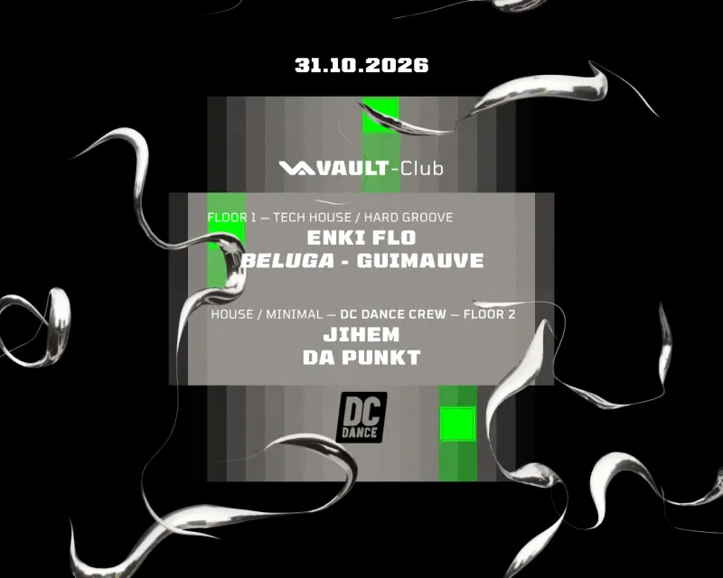 VAULT-Club — Tech House – Hard Groove / Floor 2 with Dc Dance Crew