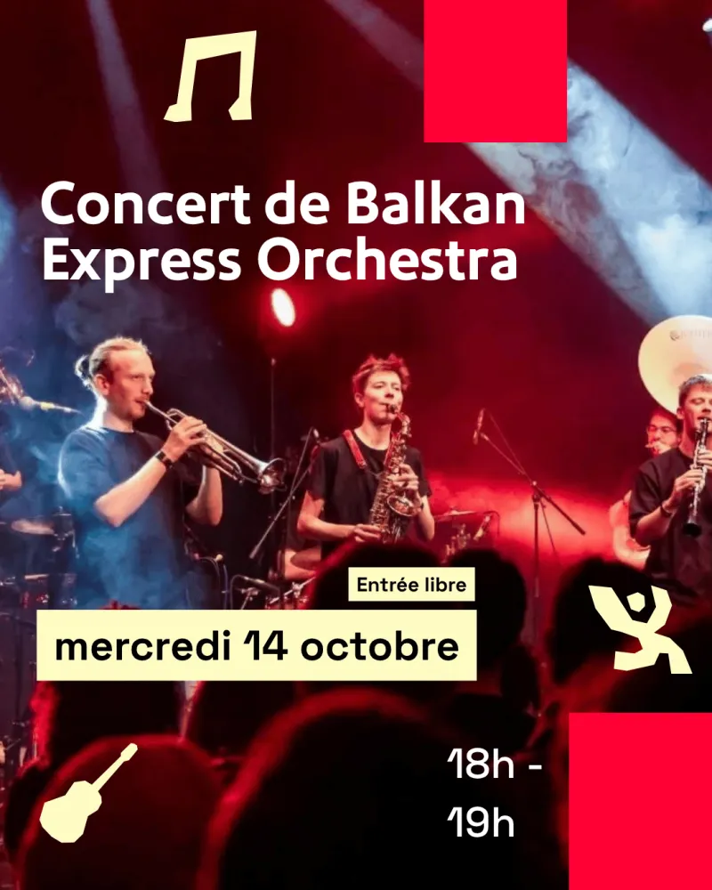 Concert de Balkan Express Orchestra