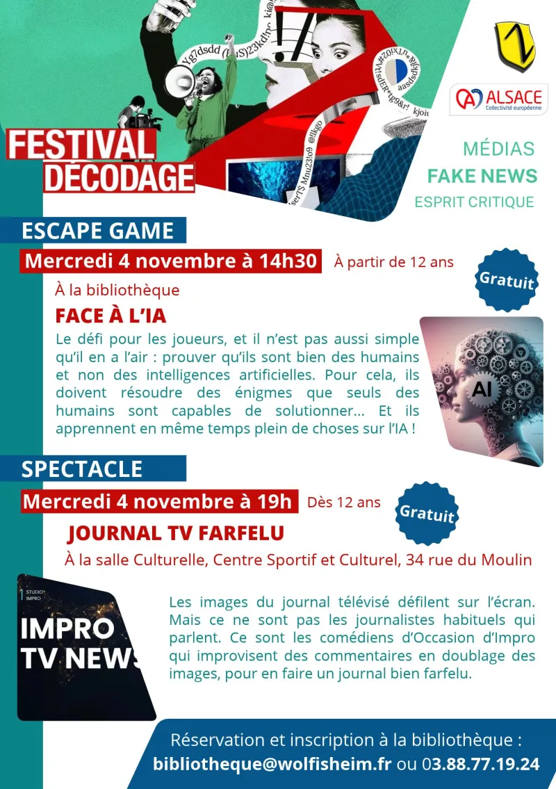 Spectacle d&rsquo;Impro&rsquo; : Journal TV Farfelu