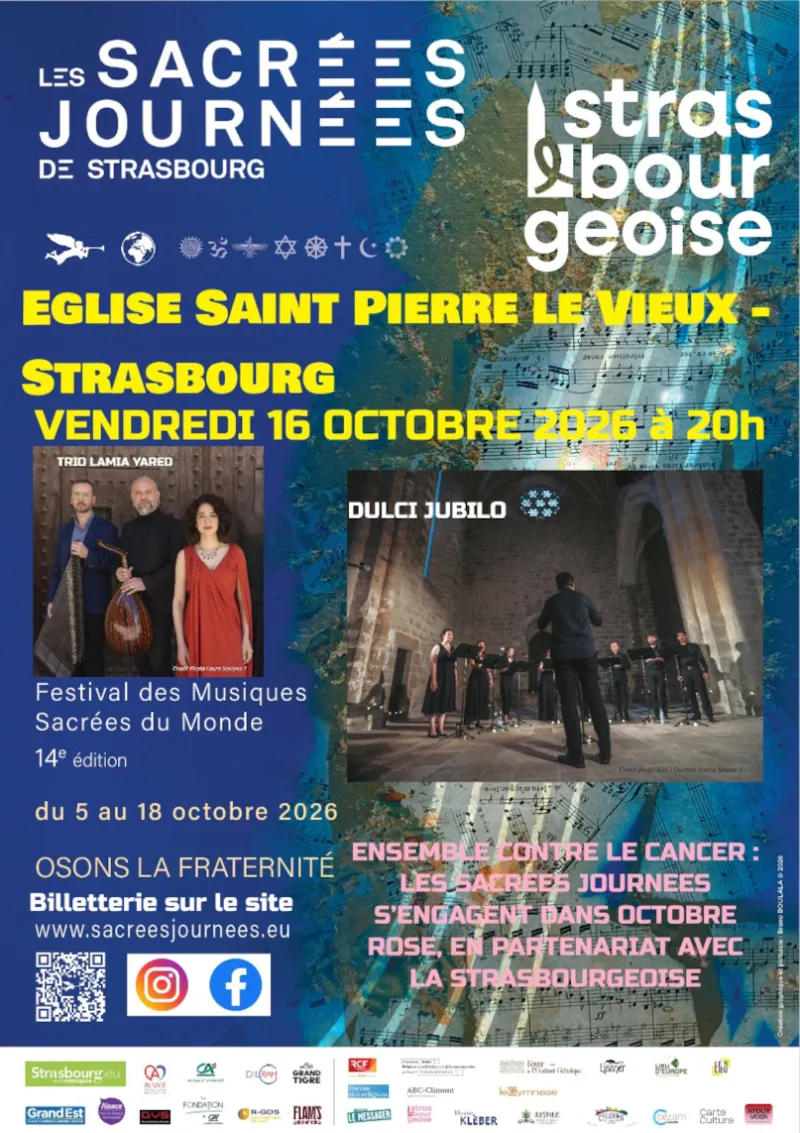 Concert 6 : LAMIA YARED Trio – Ensemble DULCI JUBILO