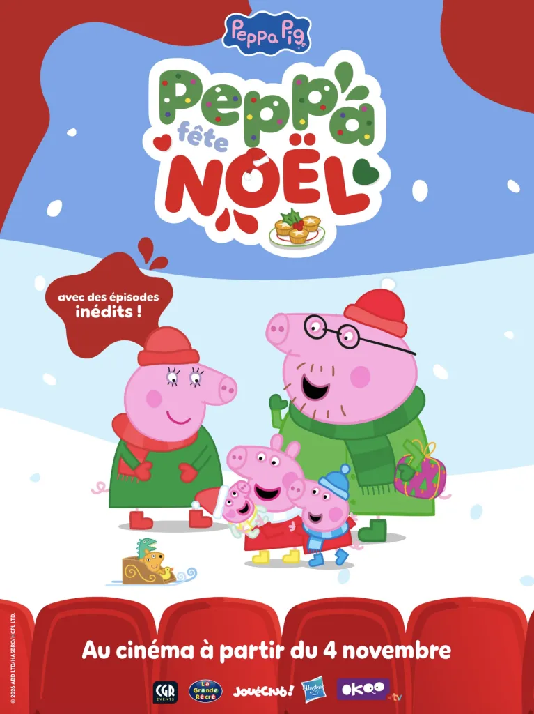Mon 1er ciné : Peppa fête Noël