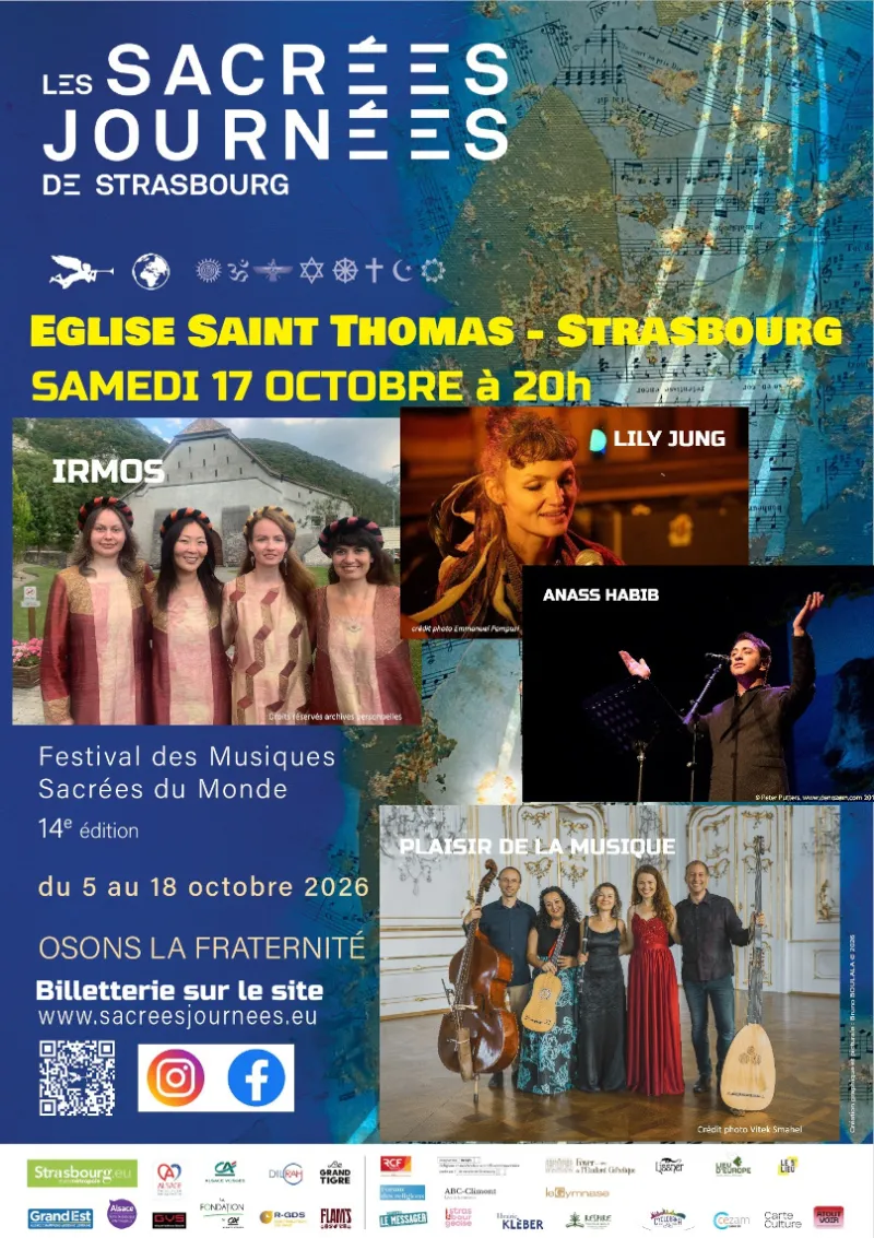 Concert 8 : IRMOS, les voix de l&rsquo;Orient – ANASS HABIB et LILY JUNG