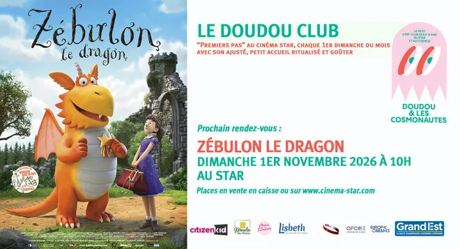 Doudou Club : Ciné-club pour les 2-5 ans