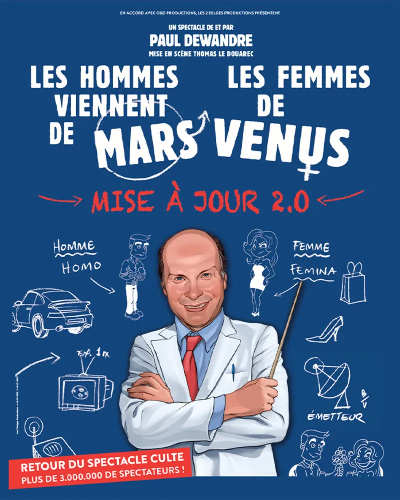 Les hommes viennent de Mars, les femmes de Venus