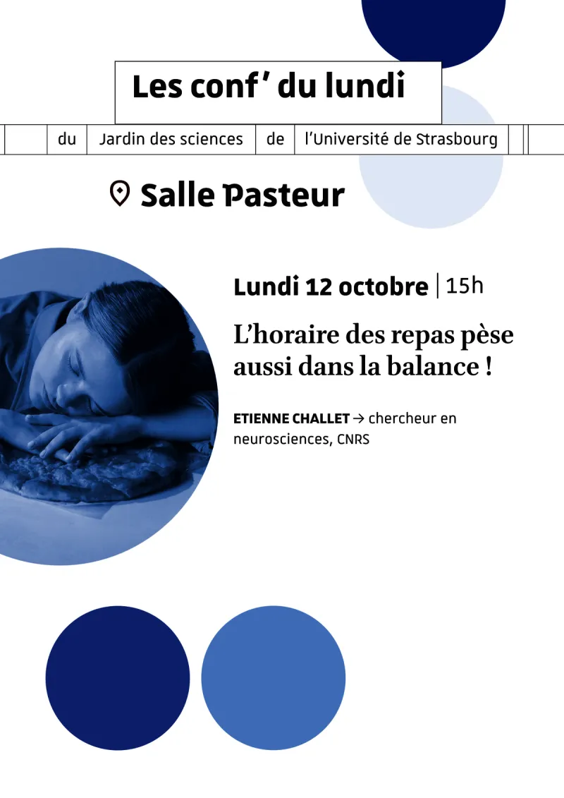 Conf&rsquo; du lundi | L’horaire des repas pèse aussi dans la balance !