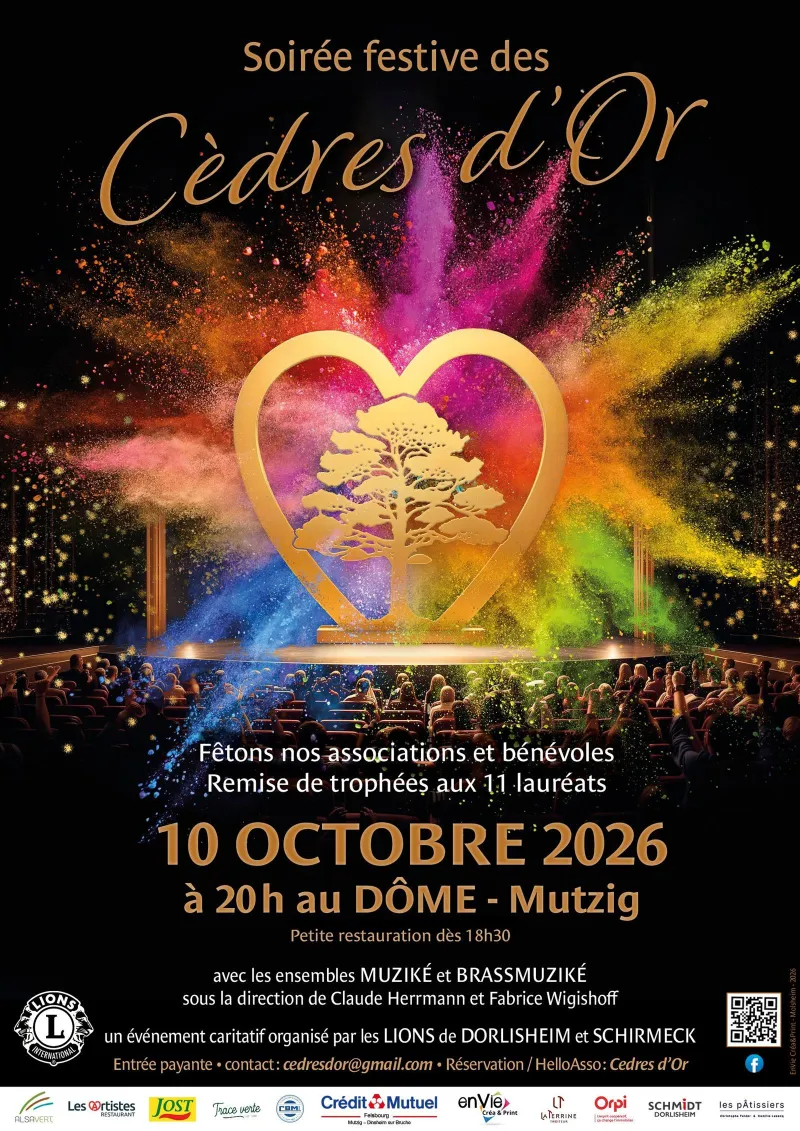 La soirée des Cèdres d&rsquo;Or