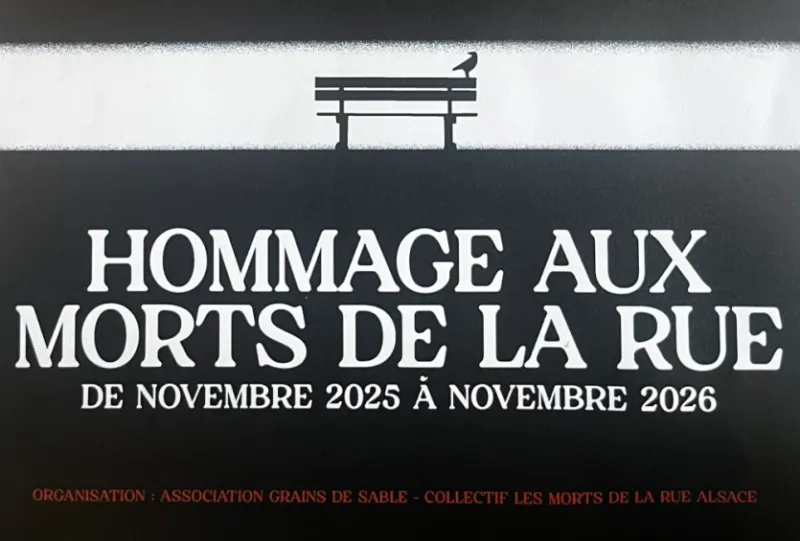 Hommage aux morts de la rue