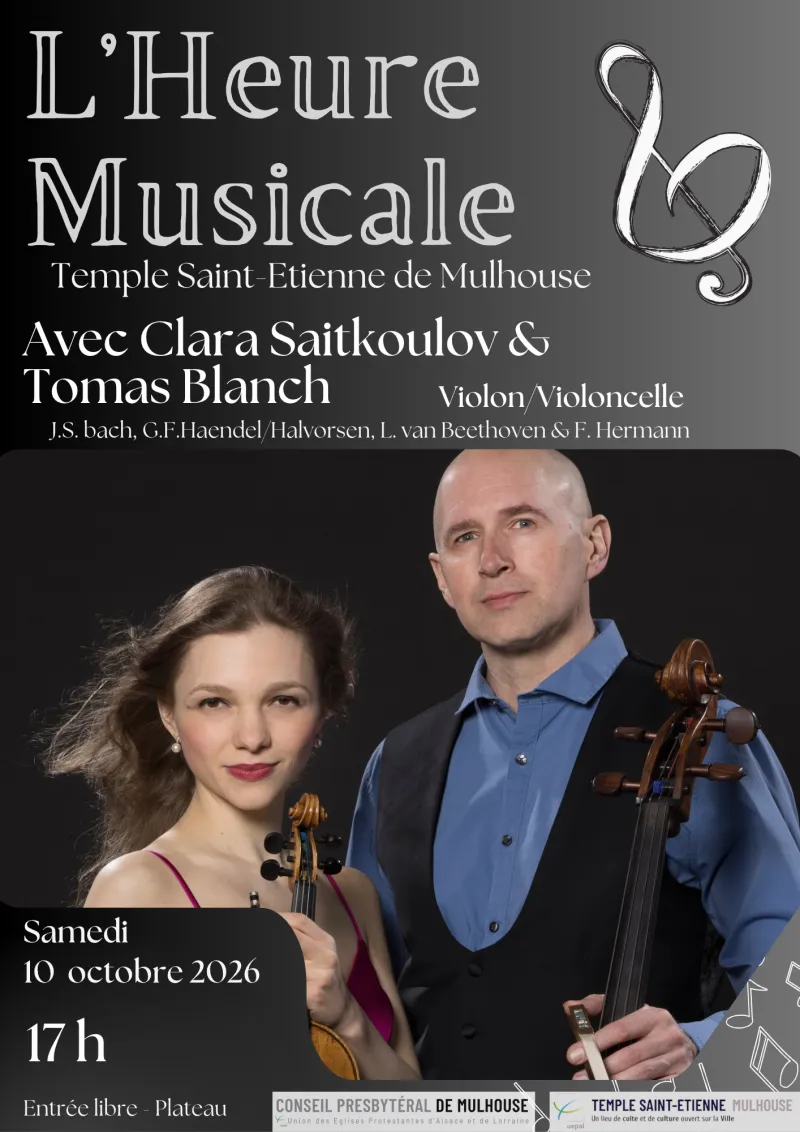 L&rsquo;Heure Musicale (Violon – Violoncelle)