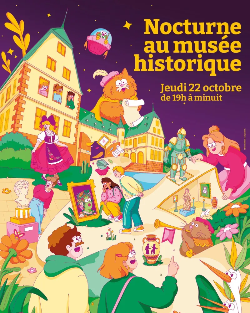 Nocturne étudiante animée au Musée historique