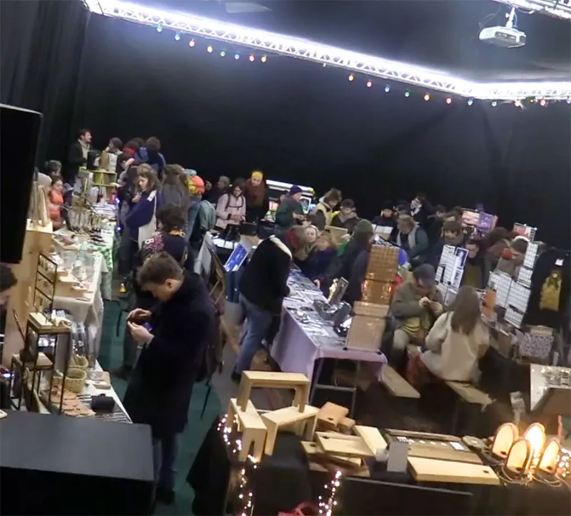 Le Marché de Noël alternatif de La Grenze