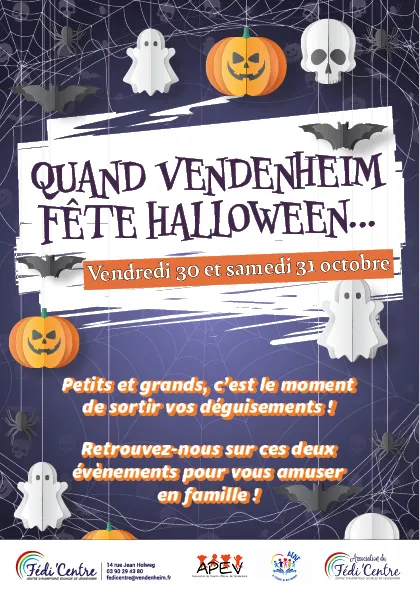 Quand Vendenheim fête halloween