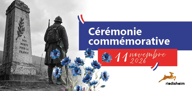 Cérémonie de commémoration 11 novembre 2026