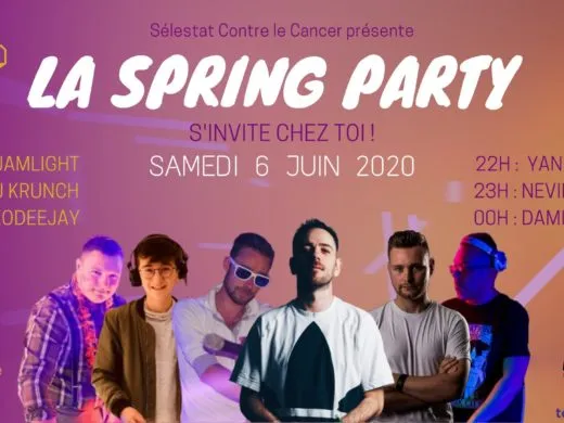 La Spring Party de Sélestat s&rsquo;invite chez vous !