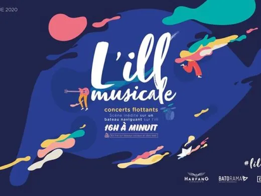 Une scène itinérante sur l&rsquo;Ill pour la fête de la musique à Strasbourg