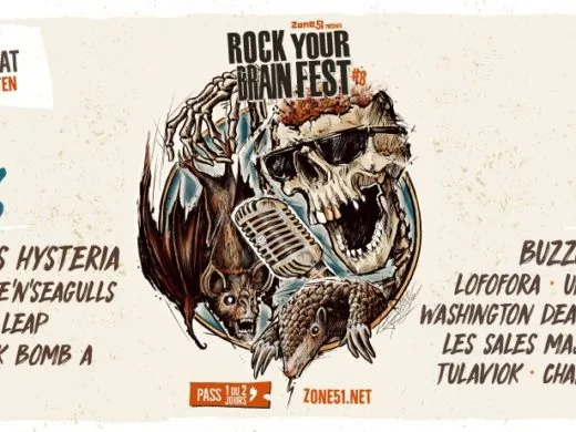 La programmation complète de la 8e édition d&rsquo;automne du Rock Your Brain Fest