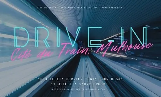 Drive-in : deux projections exceptionnelles au coeur de la Cité du Train