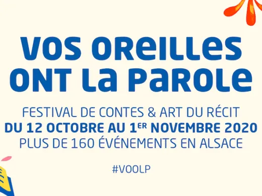 Le Festival Vos Oreilles ont la Parole vous donne rendez-vous partout en Alsace
