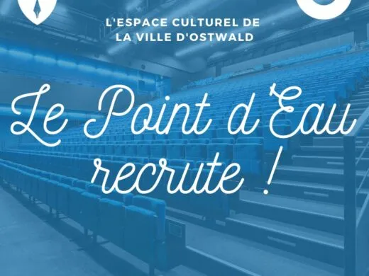 La ville d’Ostwald recrute un·e chargé·e de communication pour l’espace culturel du Point d’Eau