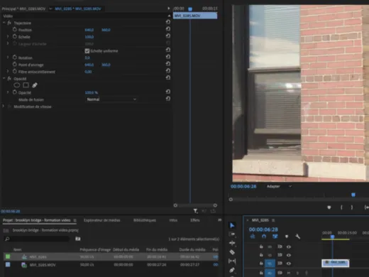 Vidéo : première pro