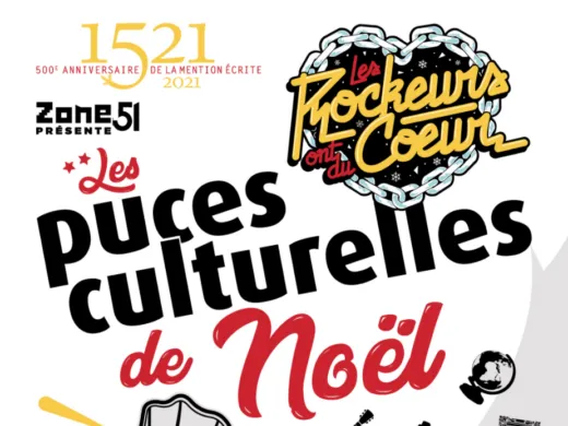 Les Rockeurs ont du coeur et les puces culturelles de Zone51
