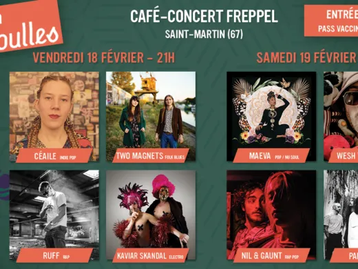Le tremplin Décibulles : deux soirées et 8 groupes à découvrir