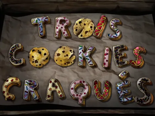 Clip : The cracked cookies – Trois Cookies Craqués