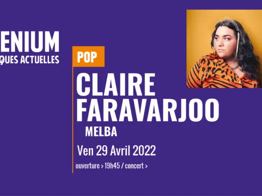 Claire Faravarjoo et Melba au Millenium