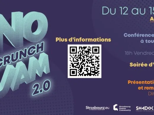 La No Crunch Jam au Shadok : créez un jeu en 4 jours