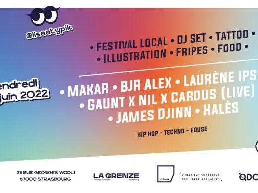 L&rsquo;Institut Supérieur des Arts Appliqués s&rsquo;invite à la Grenze avec son festival