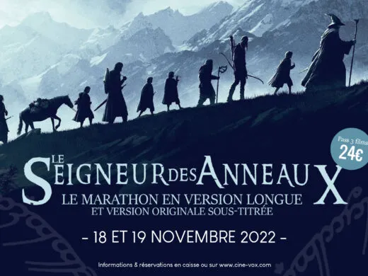Le Cinéma Vox vous convie au marathon Seigneur des Anneaux