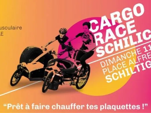 Schiltigheim accueille une course de vélos cargo