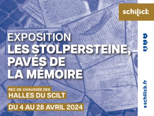 Les Stolpersteine, pavés de la mémoire – du 4 au 28 avril – Schiltigheim