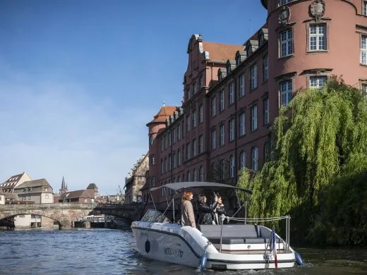Ce printemps, découvrez Strasbourg autrement avec le bateau privatisable NAO de Batorama