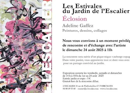 Éclosion – Du 1er au 24 août – Brumath