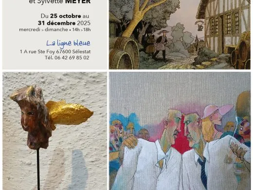Claude LAPOINTE et Sylvette MEYER – du 25 octobre au 31 décembre – Sélestat