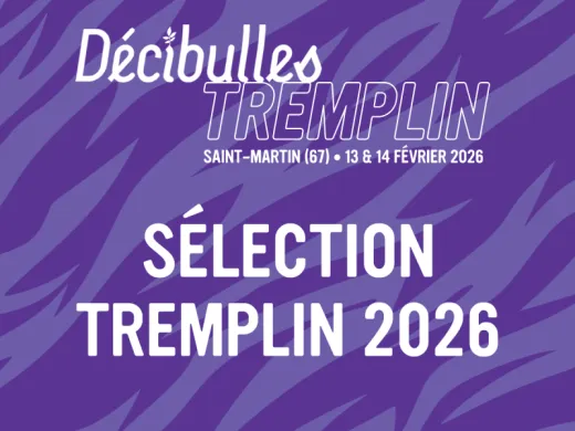 Tremplin Décibulles 2026 : une soirée pour découvrir les 8 groupes sélectionnés !