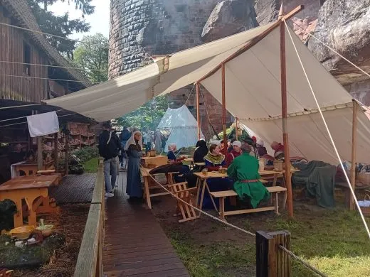 Fête des récoltes : le Moyen Âge s’invite au Haut-Kœnigsbourg