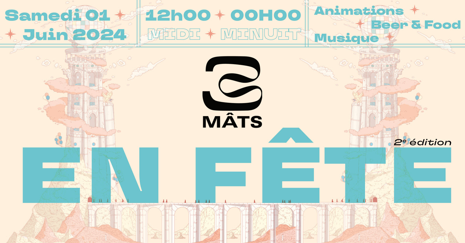 3 mats en fête
