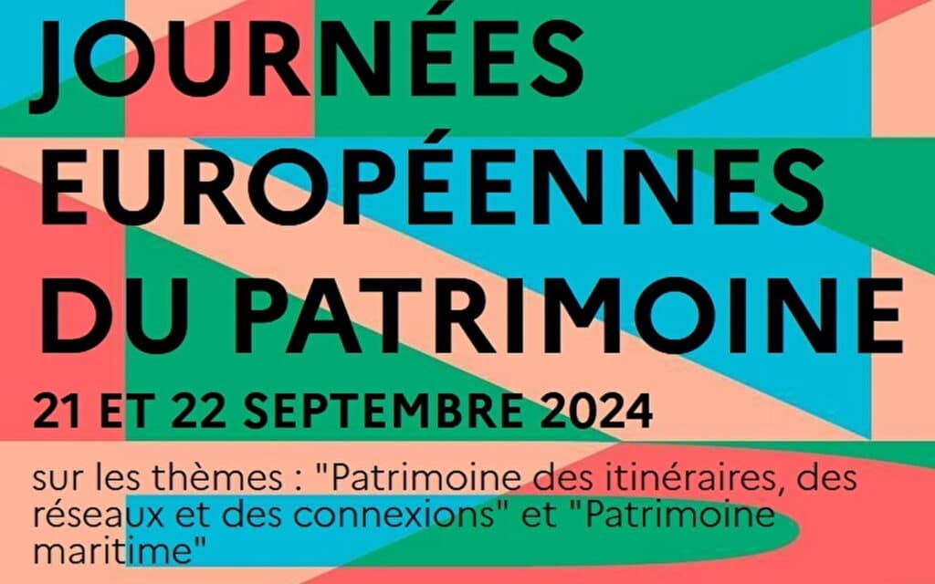 Affiche journées du patrimoine